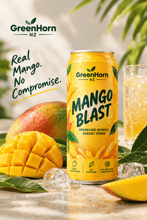 What's Actually in Your Can? The Story Behind GreenHorn NZ Mango Blast