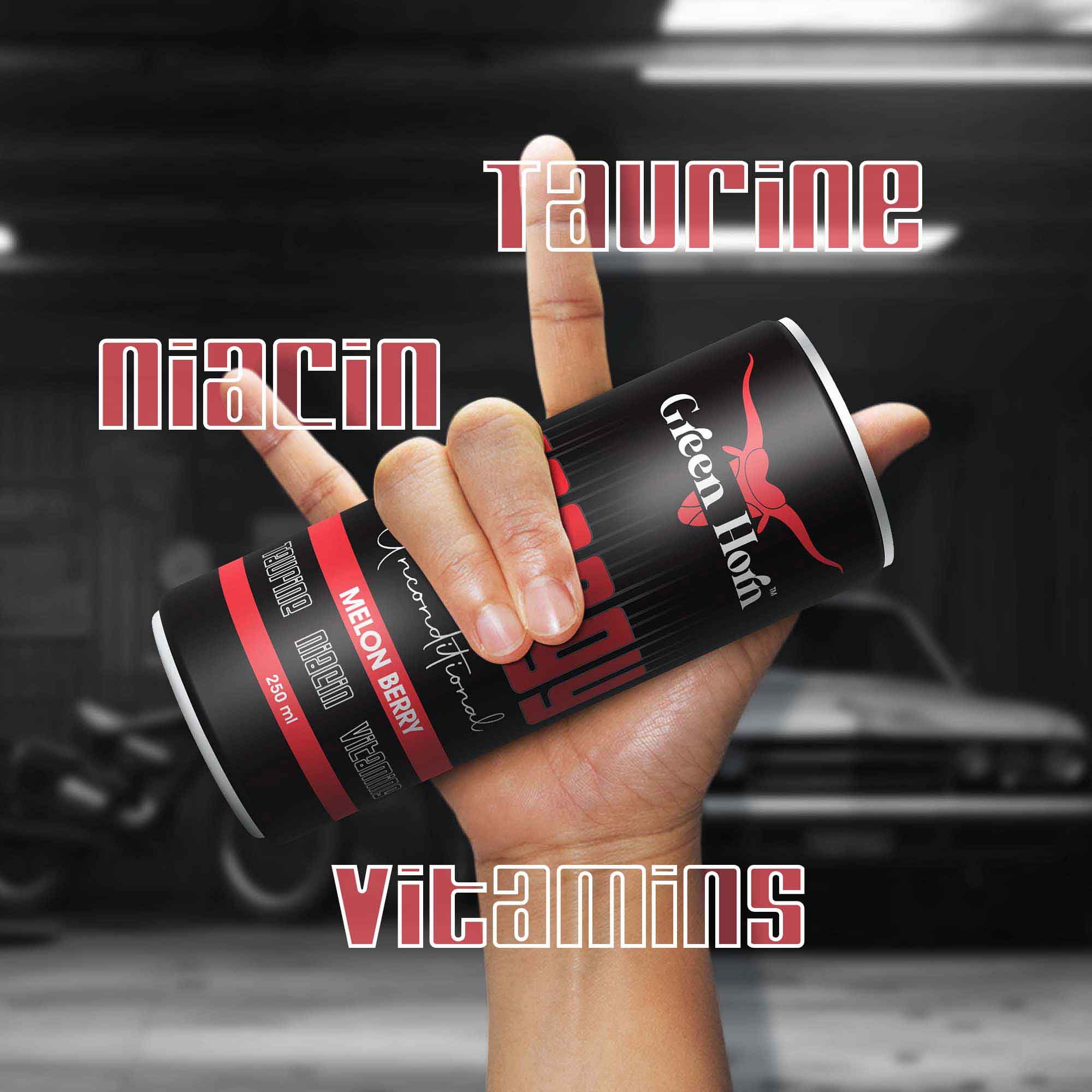 Green Horn Energy Unconditional Melon Berry