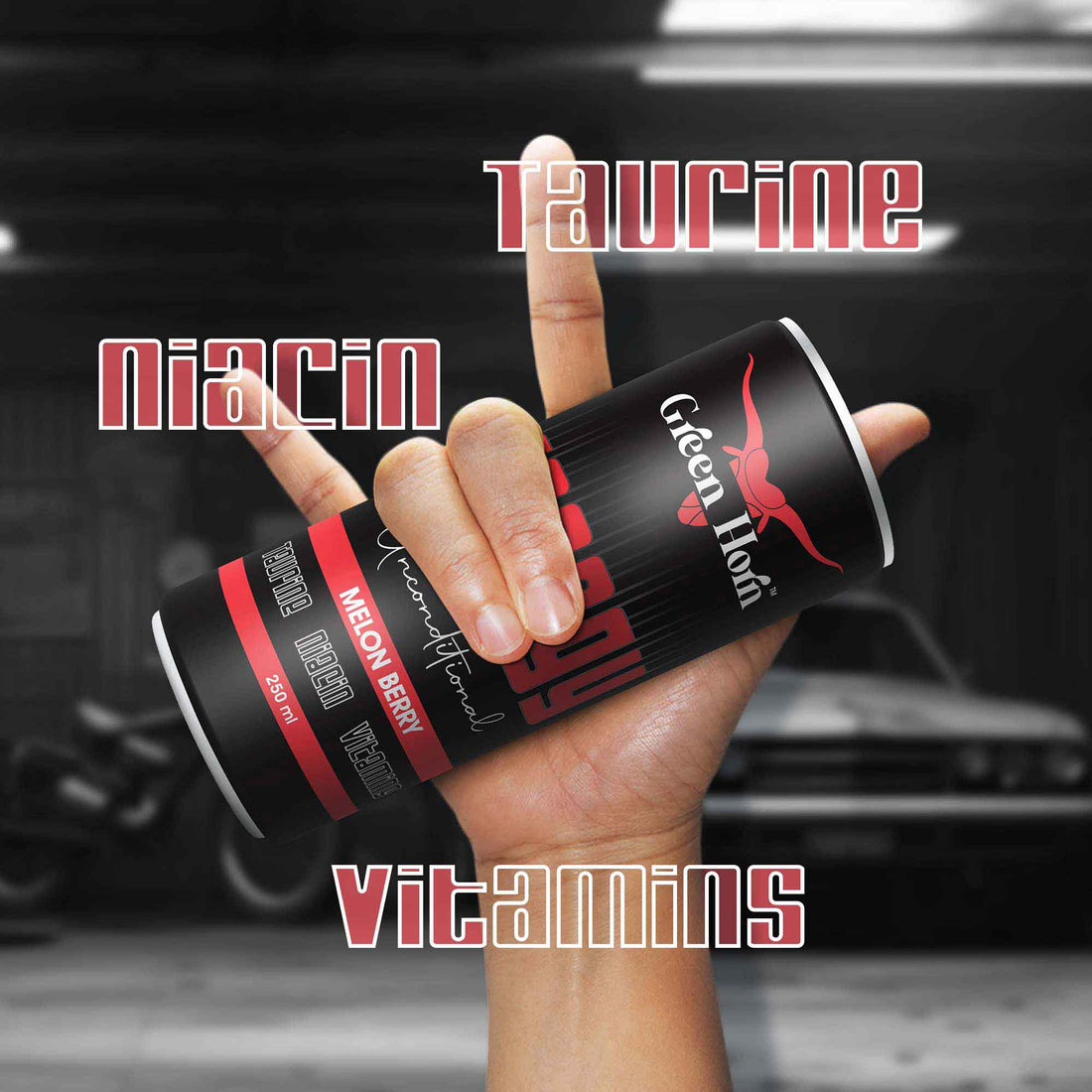 Green Horn Energy Unconditional Melon Berry