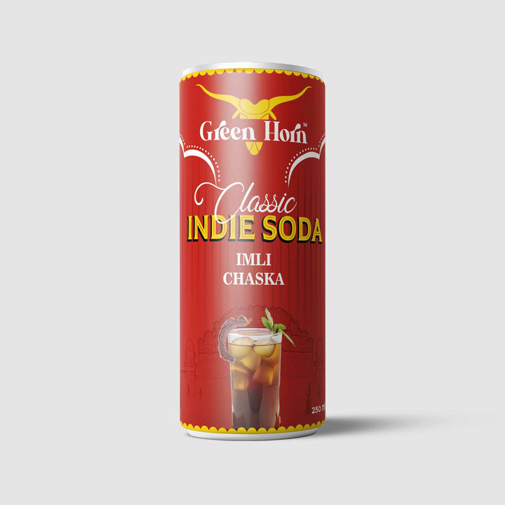 Green Horn Classic Indie Soda Imli Chaska