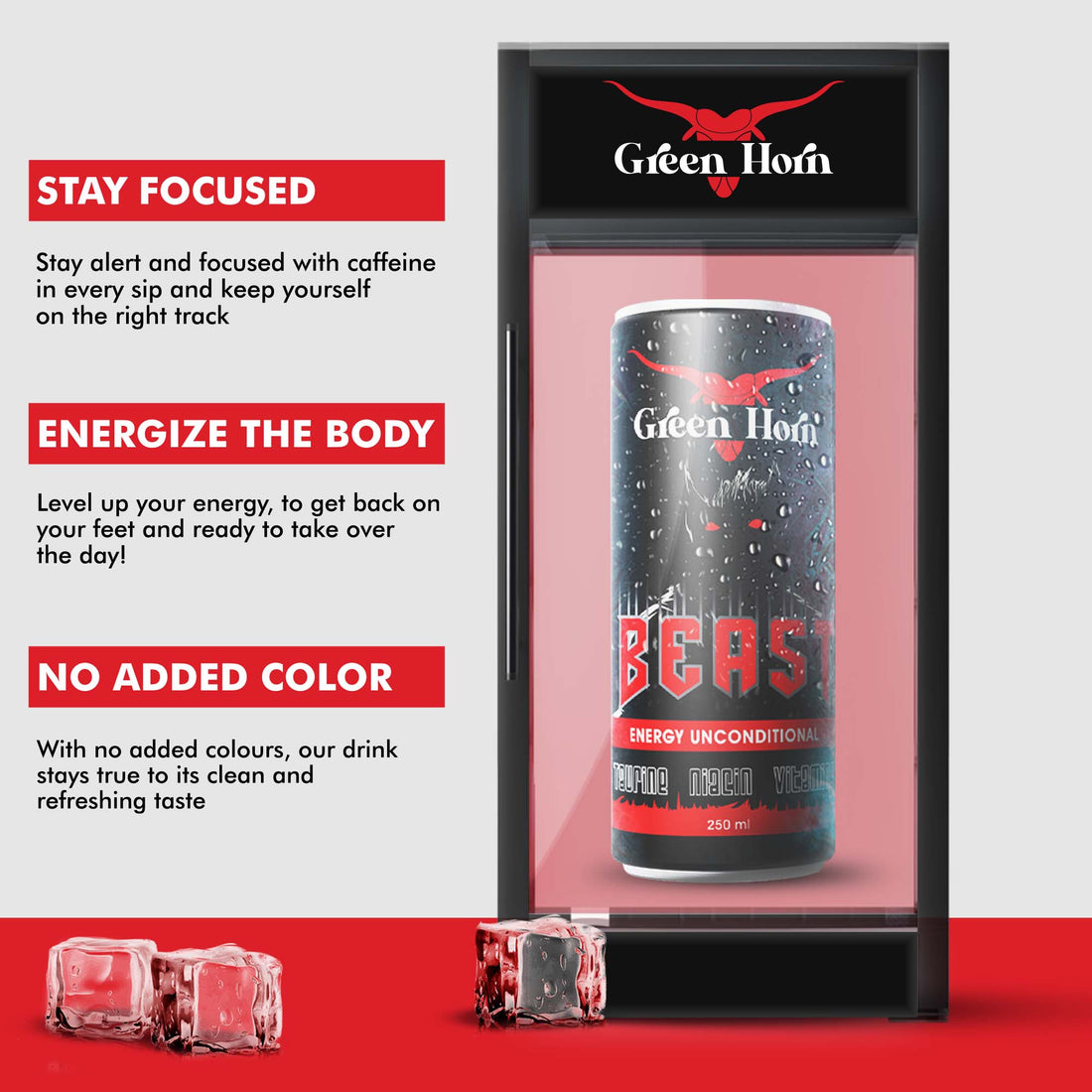 Green Horn Beast Energy Unconditional
