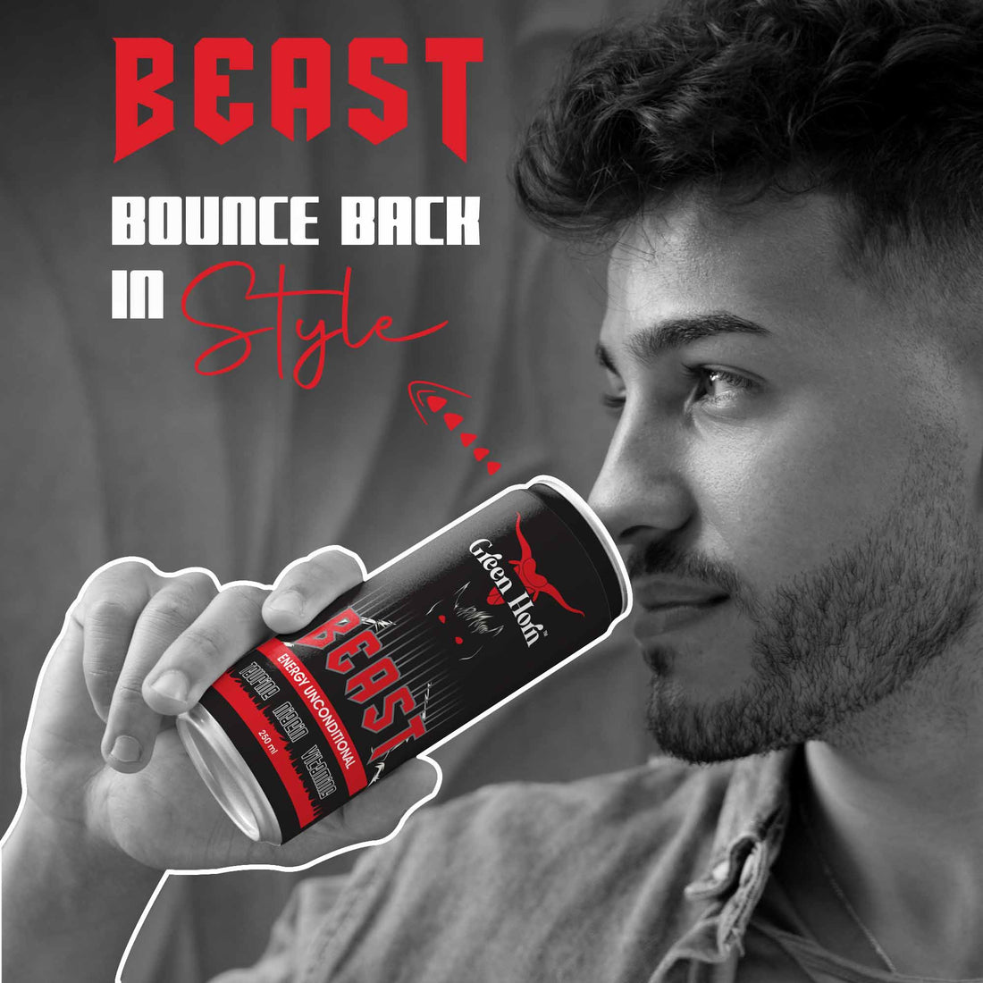 Green Horn Beast Energy Unconditional