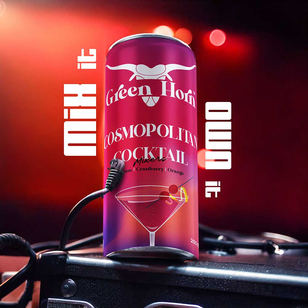 ウイスキー cosmobbs00 Green Horn Cosmopolitan Cocktail Mixers